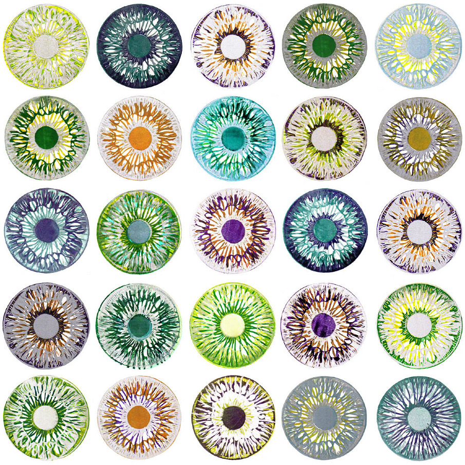 Original Iris Lino Prints ellistrajohnson